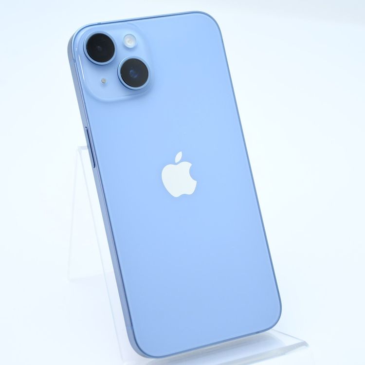 ڽХåƥ꡼ 100SIMե꡼ iPhone14 128GB ֥롼