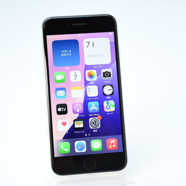 �ڽ����Хåƥ꡼94%��SIM�ե꡼ iPhoneSE �裳���� 64GB �������饤��