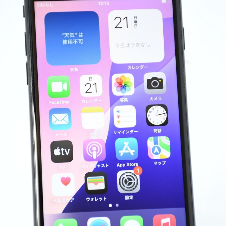 SIM�ե꡼ iPhone SE �裲���� 64GB �֥�å�