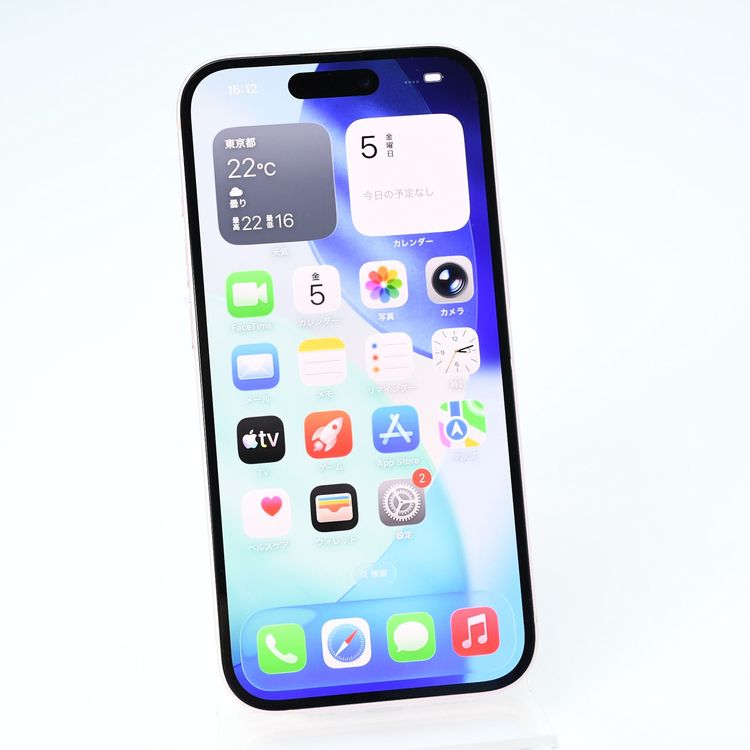 �ڽ����Хåƥ꡼90���docomo SIM�ե꡼ iPhone15 128GB �ԥ�