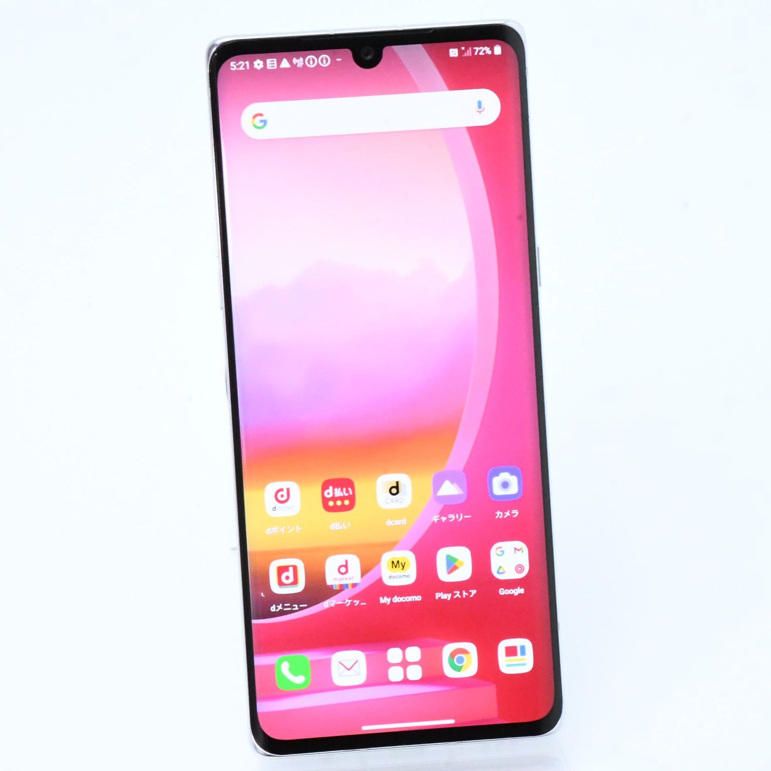 ムスビー｜【美品＊電池良好】SIMフリー docomo LG L-52A 5G オーロラ 