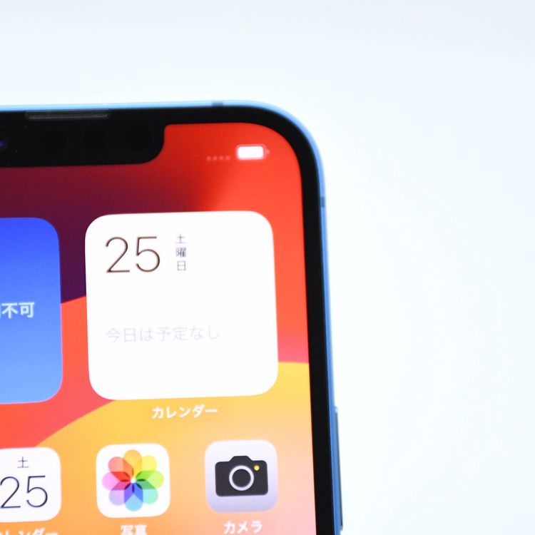 【純正バッテリー最大容量 100%】SIMフリー iPhone13 128GB ブルー
