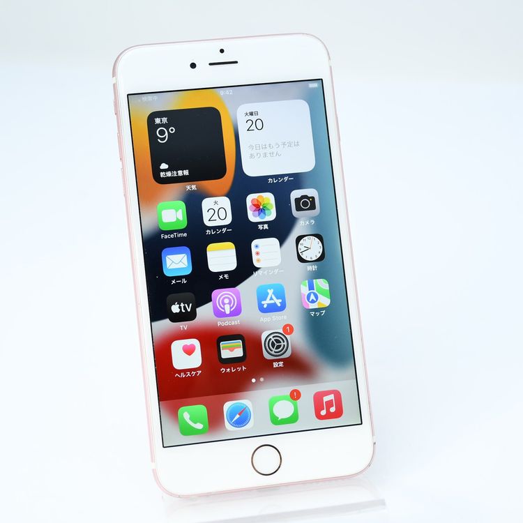 �ڥХåƥ꡼��������100���SIM�ե꡼iPhone 6s Plus 64GB �������������