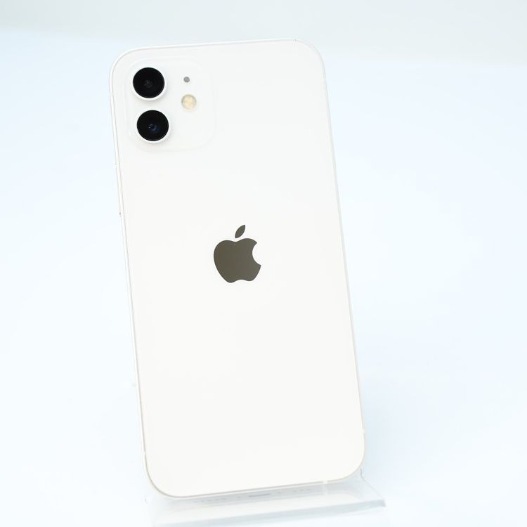 �����ʡ�ư��ġ�����100 %��SIM�ե꡼ iPhone12 64GB �ۥ磻��