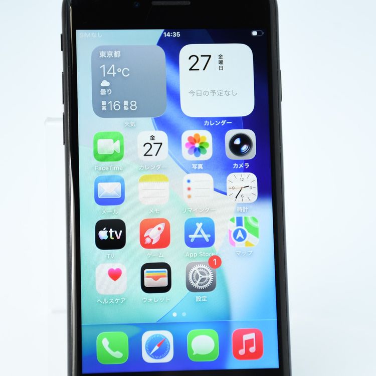 �ڽ����Хåƥ꡼��������89��� SIM�ե꡼ iPhone SE �裲���� 64GB �֥�å�