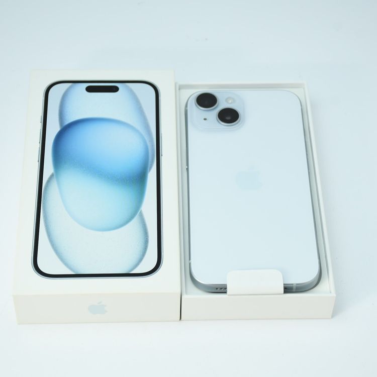 �ڶ˾����ʡ������Хåƥ꡼89�����°�ʴ�����SIM�ե꡼ iPhone15 128GB �֥롼