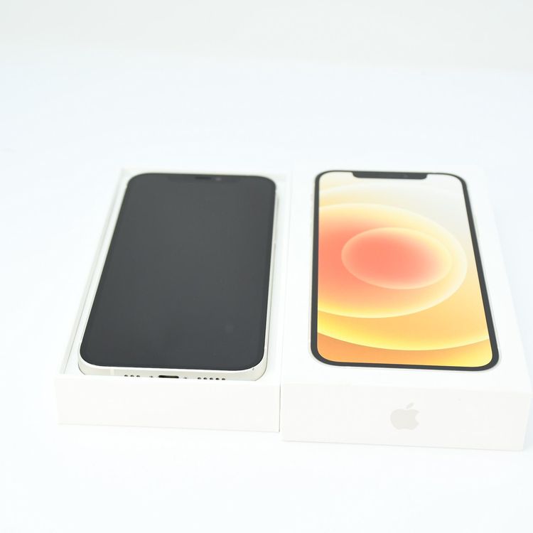 �ڱվ����ʡ������Хåƥ꡼82���SIM�ե꡼iPhone 12 64GB �ۥ磻��