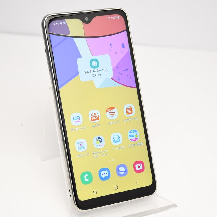 �����ʡ�SIM�ե꡼ Galaxy A21 ����ץ� SCV49 64GB �ۥ磻��