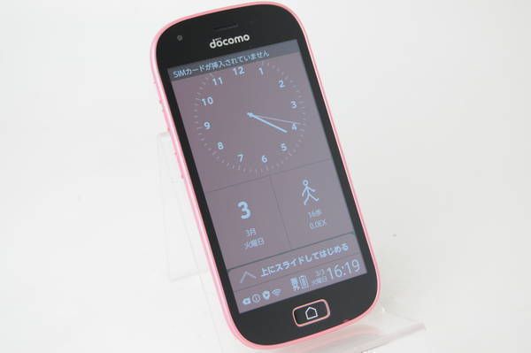 ムスビー｜docomo らくらくスマートフォン me F-03K ピンク＊simロック 