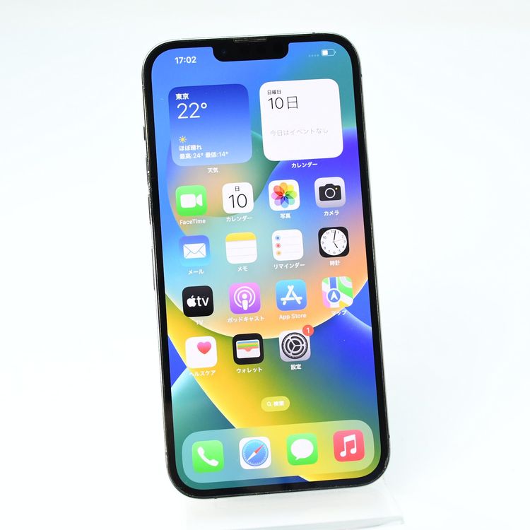 �ڽ����Хåƥ꡼��������89���au SIM�ե꡼ iPhone13 Pro Max128GB