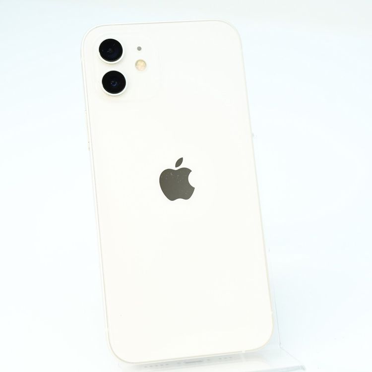 ��ư��ġ��Хåƥ꡼��������98%��SIM�ե꡼ iPhone12 256GB �ۥ磻��