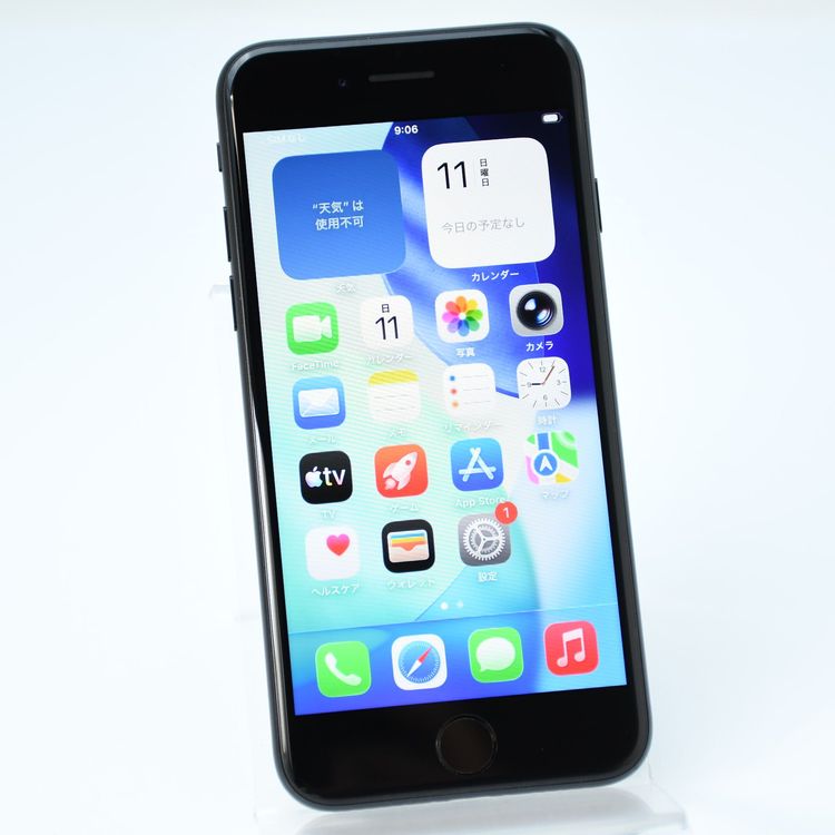 �����ʡ�docomo SIM�ե꡼ iPhone SE �裲���� 64GB �֥�å�