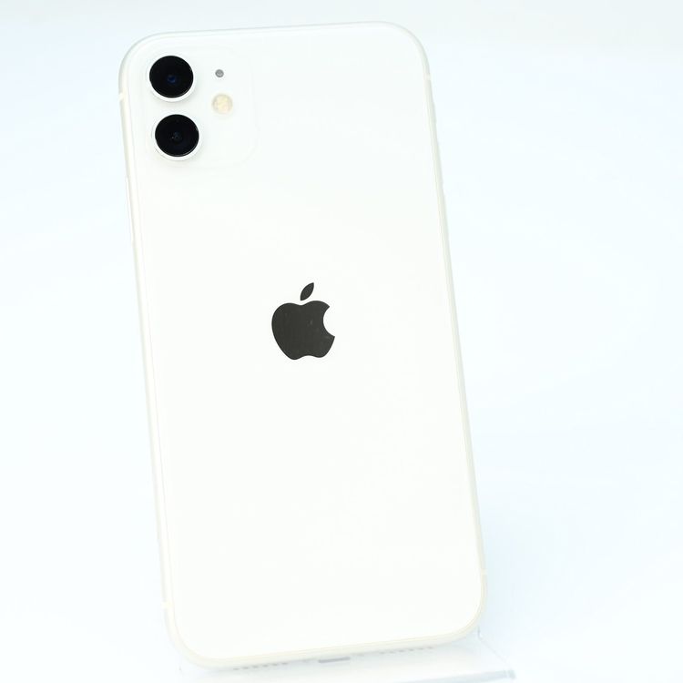 �ڽ����Хåƥ꡼��������81���SIM�ե꡼ iPhone11 64GB �ۥ磻��