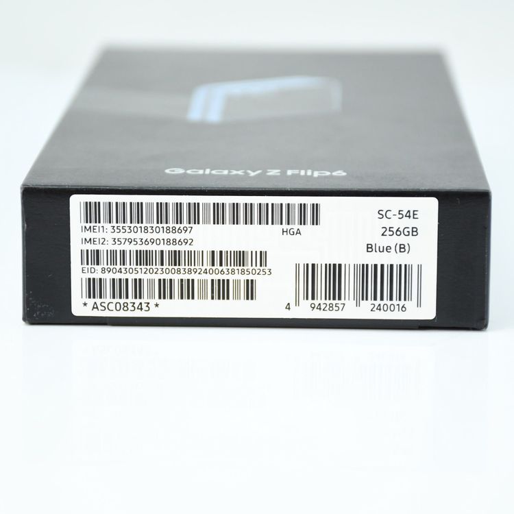 �ڿ���̤�����ʡ�docomo SIM�ե꡼ Galaxy Z Flip6 SC-54E �֥롼