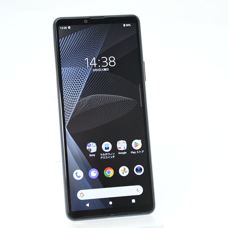 �������ɹ���SIM�ե꡼ au Xperia 10 III SOG04 �֥�å�