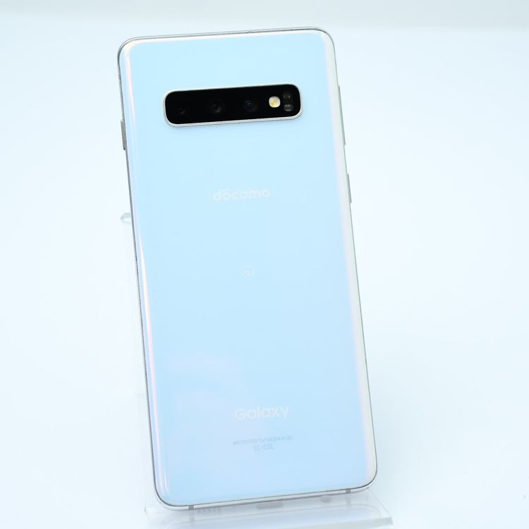 【液晶美品】SIMフリーdocomo Galaxy S10 SC-03L プリズムホワイト