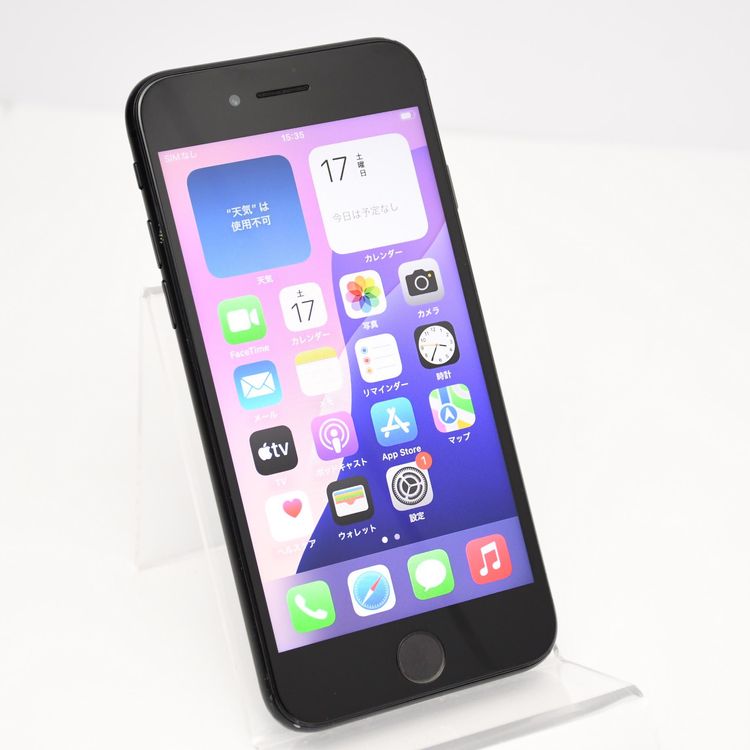 �ڥ���󥯡�ư���ǽ��SIM�ե꡼ iPhone SE����2�����64GB �֥�å�