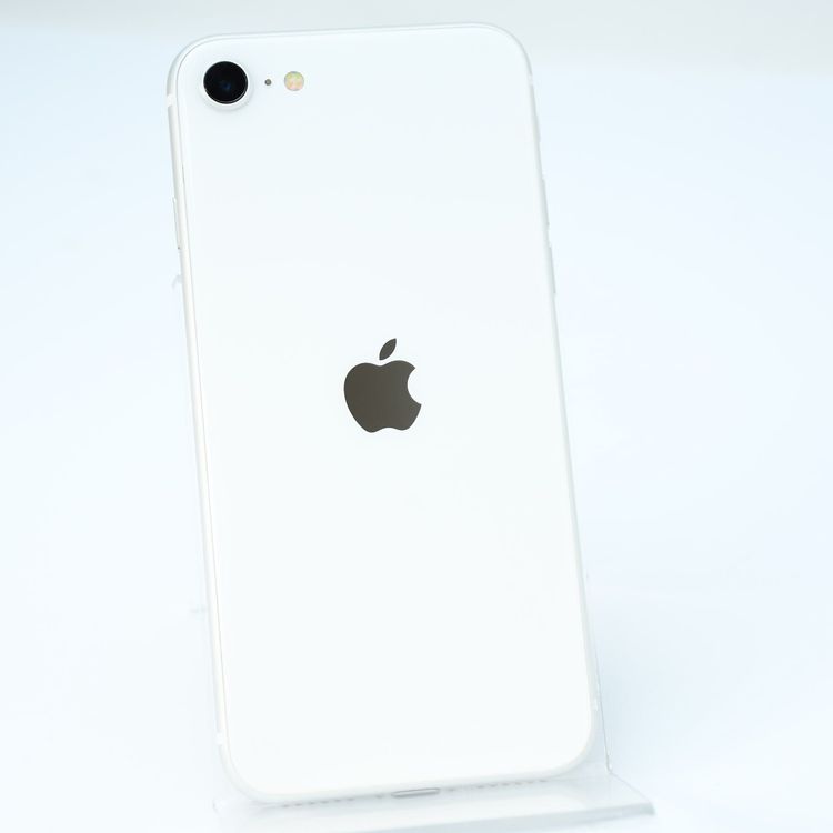 SIM�ե꡼iPhone SE �裲���� 64GB �ۥ磻��