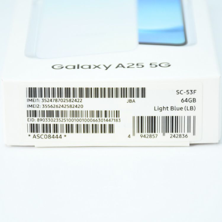 �ڿ���̤���� ��docomo SIM�ե꡼ Galaxy A25 5G SC-53F �饤�ȥ֥롼