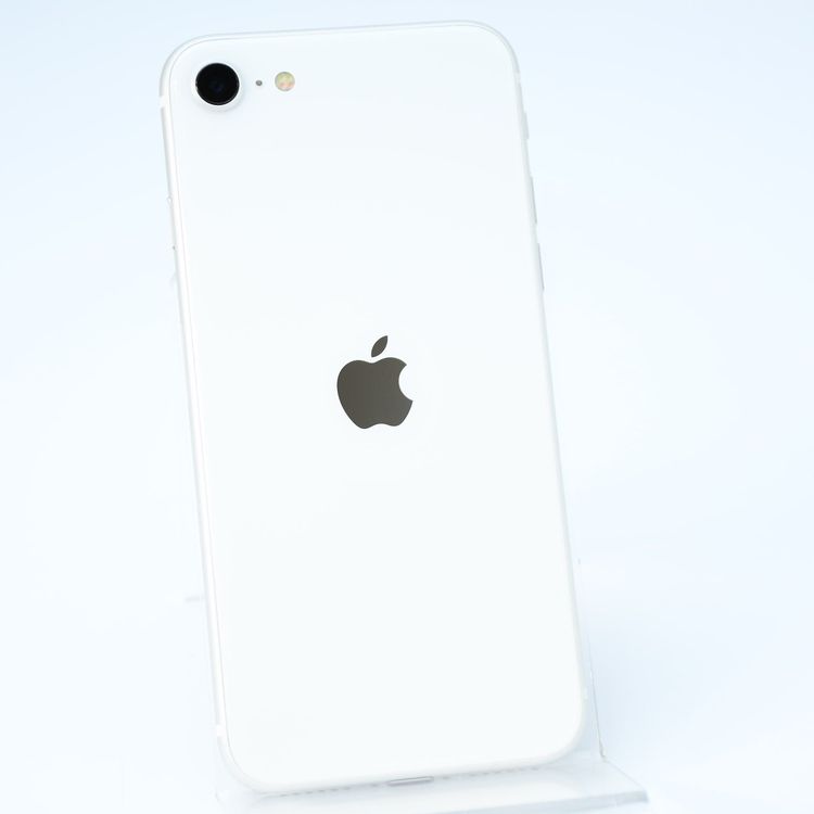 ��ư��ġ�����100 %�����ʡ�SIM�ե꡼ iPhone SE�裲���� 64GB �ۥ磻��