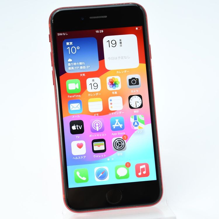 �����ʡ������Хåƥ꡼85���SIM�ե꡼ iPhone SE �裲���� 64GB ��å�