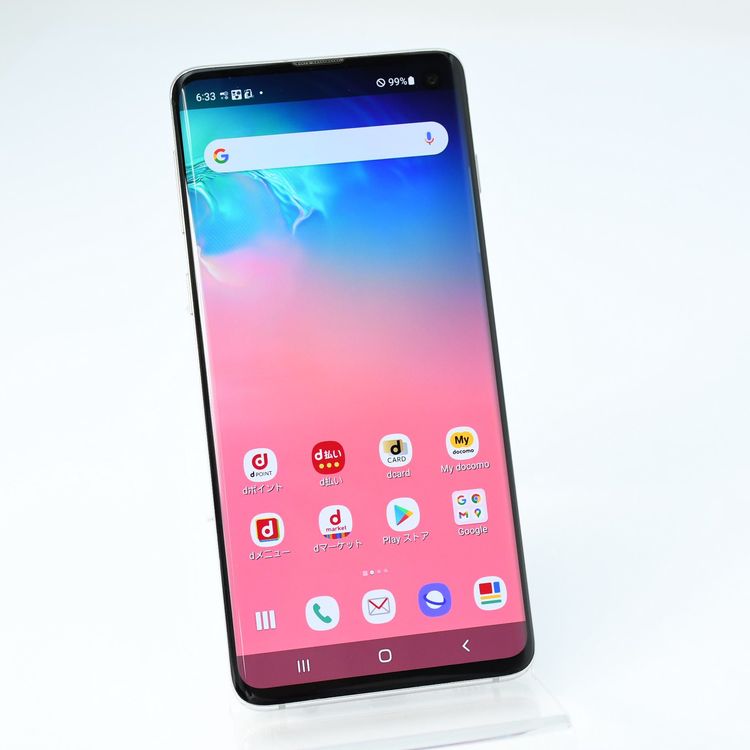 �������ɹ���SIM�ե꡼docomo Galaxy S10 SC-03L �ץꥺ��ۥ磻��