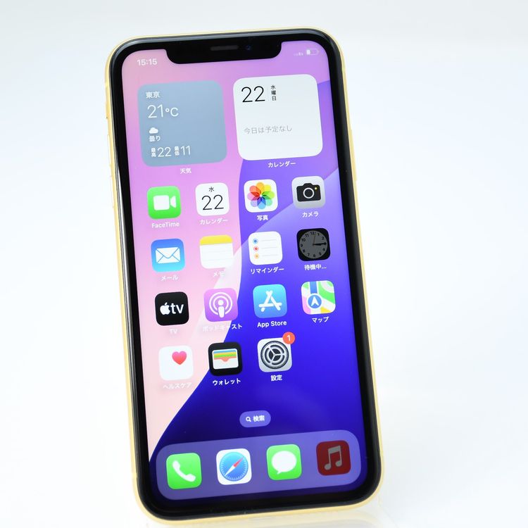 ��ư���ǽ�����ʡ�����100���SIM�ե꡼ docomo iPhoneXR 128GB ��������