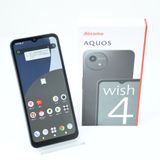 �ڥ���󥯡�docomo SIM�ե꡼ AQUOS wish4 SH-52E �֥�å�