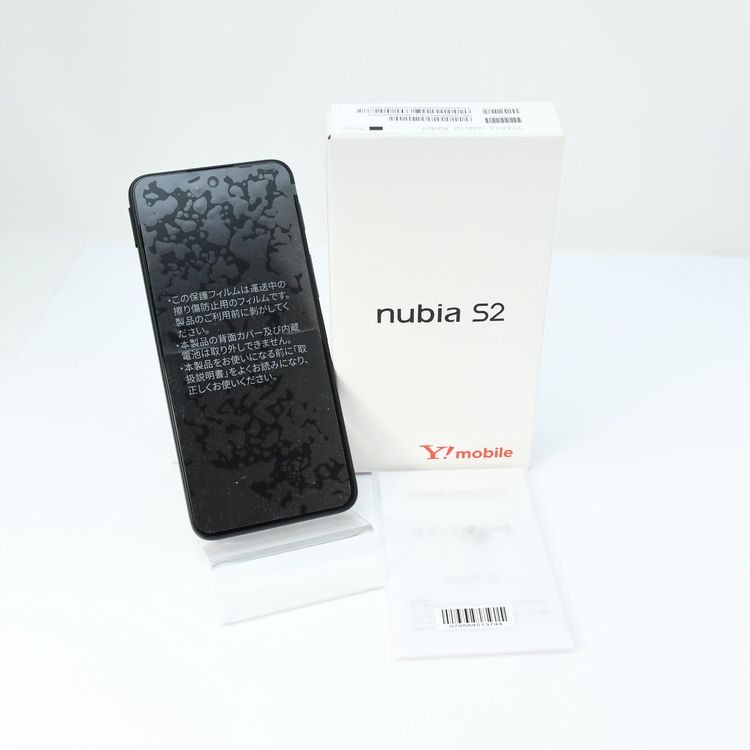 �����ʡ���°�ʴ�����Y!mobile SIM�ե꡼ nubia S2 A504ZT �֥�å�