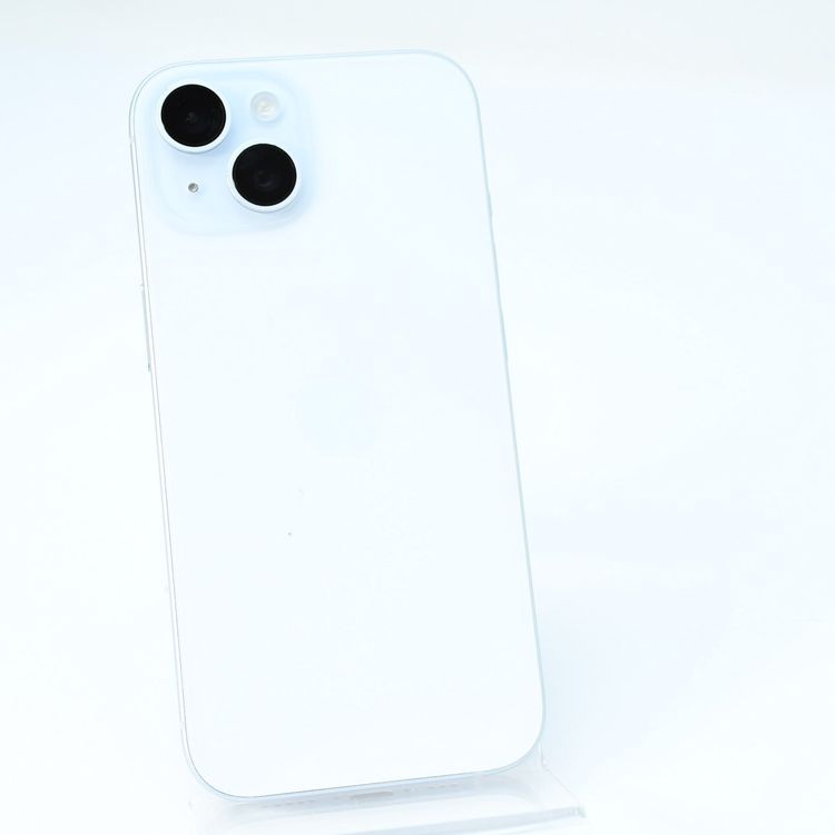 �ڽ����Хåƥ꡼86���docomo SIM�ե꡼ iPhone15 128GB �֥롼