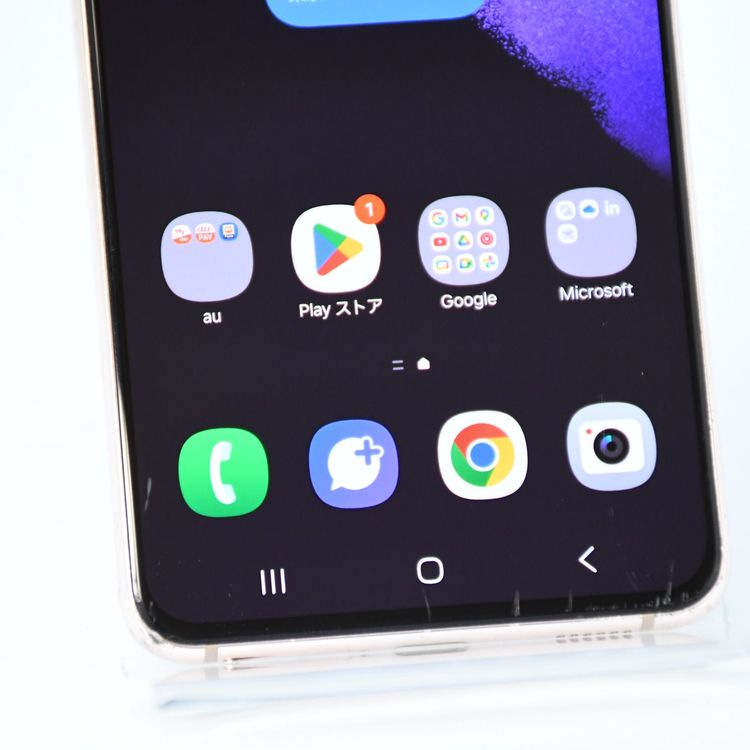 �������ɹ���SIM�ե꡼ au Galaxy S21 5G SCG09 256GB