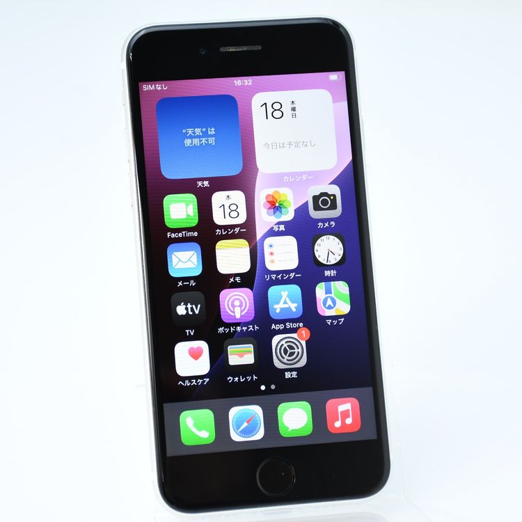 SIM�ե꡼ iPhone SE �裲���� 64GB �ۥ磻��