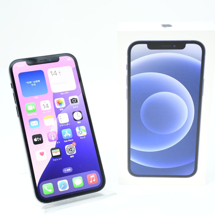 �ڱվ����ʡ������Хåƥ꡼��������80�����°�ʴ�����SIM�ե꡼ iPhone12 64GB