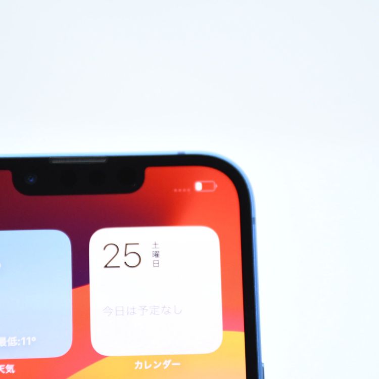【純正バッテリー最大容量 96%】SIMフリー iPhone13 128GB ブルー