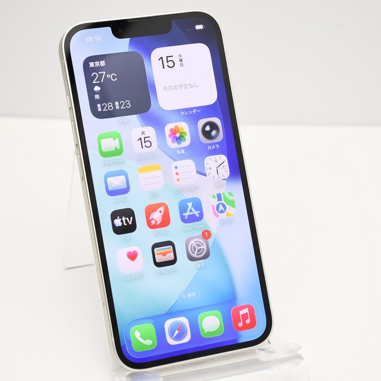 �ڱվ����ʡ�au SIM�ե꡼ iPhone13 128GB �������饤��