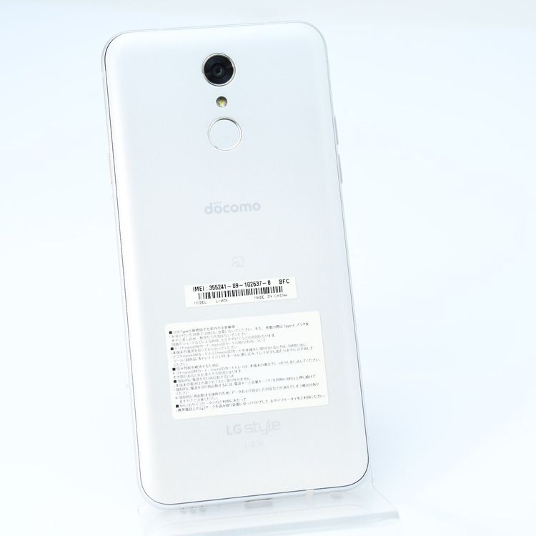 ������������ʡ������ɹ���SIM�ե꡼ docomo LG style L-03K �ۥ磻��