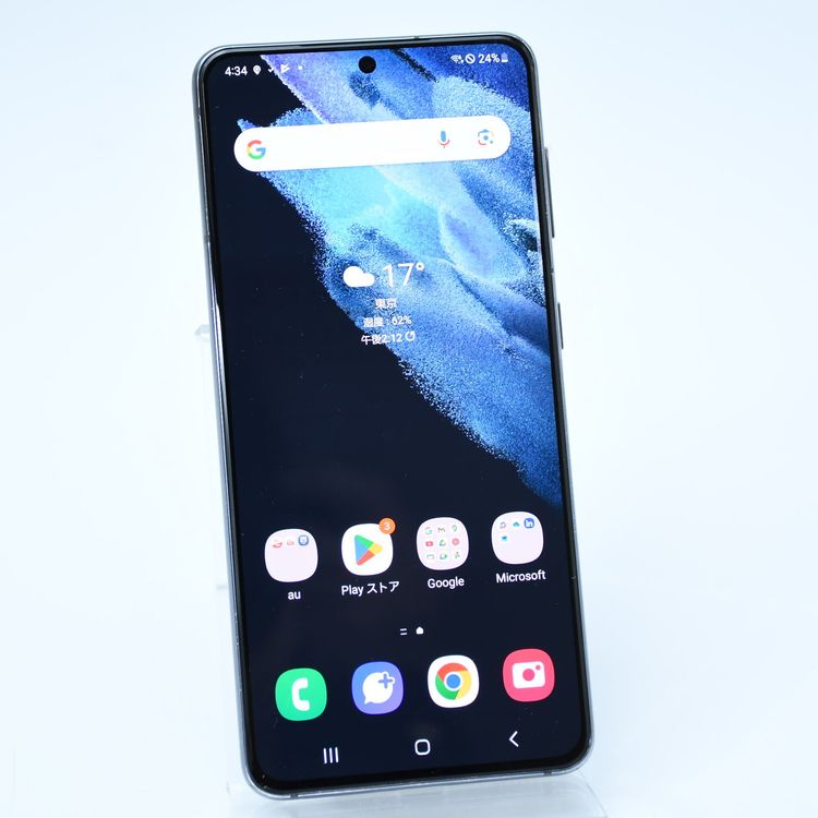 【訳有り*電池良好】SIMフリー au Galaxy S21 5G SCG09 256GB