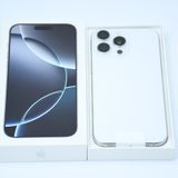 【新品同様*バッテリー100%】SIMフリー iPhone16 Pro Max 256GB ホワイト