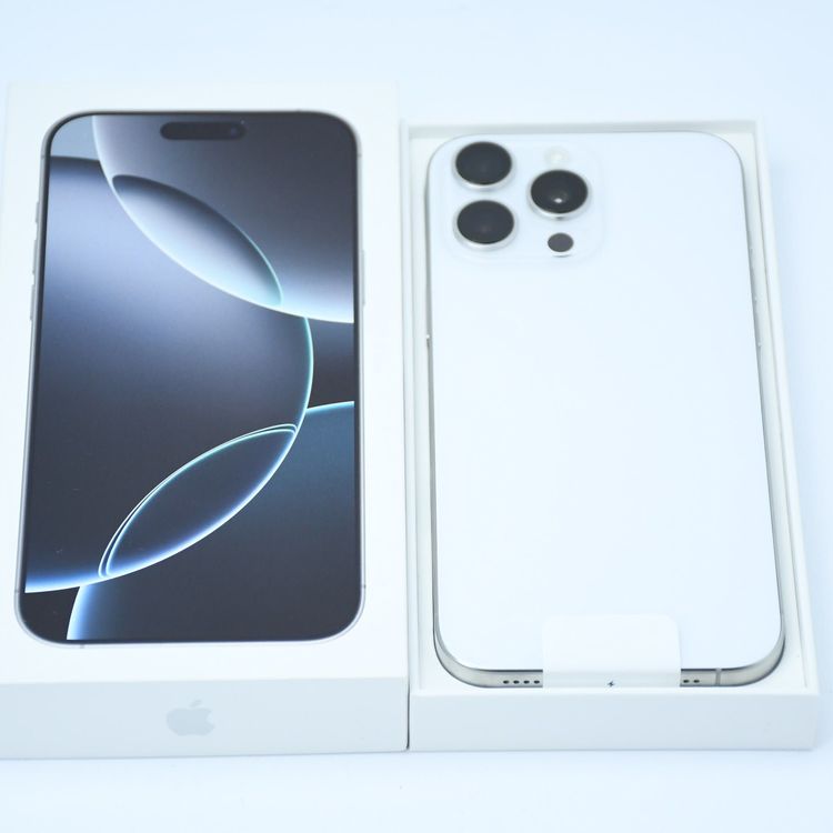 【新品同様*バッテリー100%】SIMフリー iPhone16 Pro Max 256GB ホワイト
