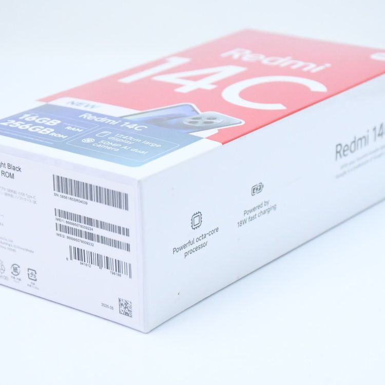 ̤ʡ۹ SIMե꡼ Redmi 14C 256GB ߥåɥʥȥ֥å