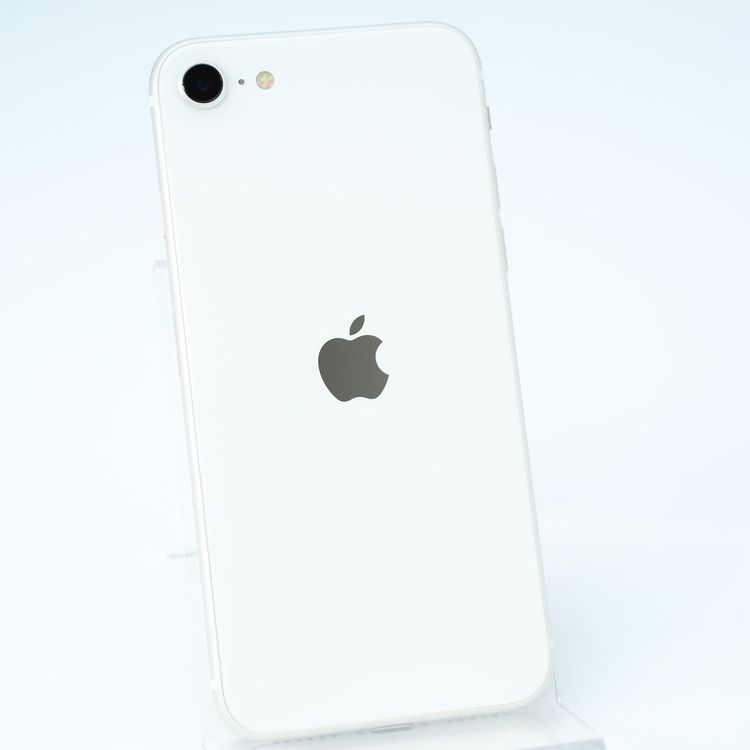 �ڽ����Хåƥ꡼81���SIM�ե꡼ iPhone SE �裲���� 64GB �ۥ磻��