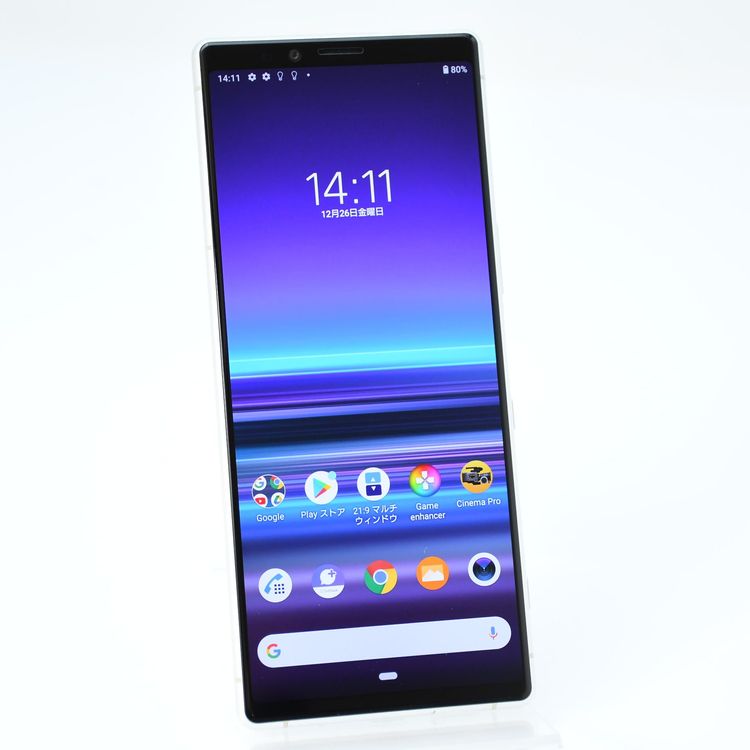 �ڱվ����ʡ������ɹ��� Softbank SIM�ե꡼ Xperia 1 802SO �ۥ磻��