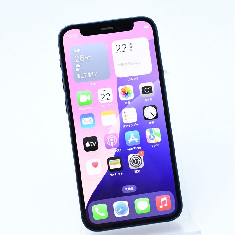 ムスビー｜【液晶美品】SIMフリー iPhone12 mini 64GB ブルー