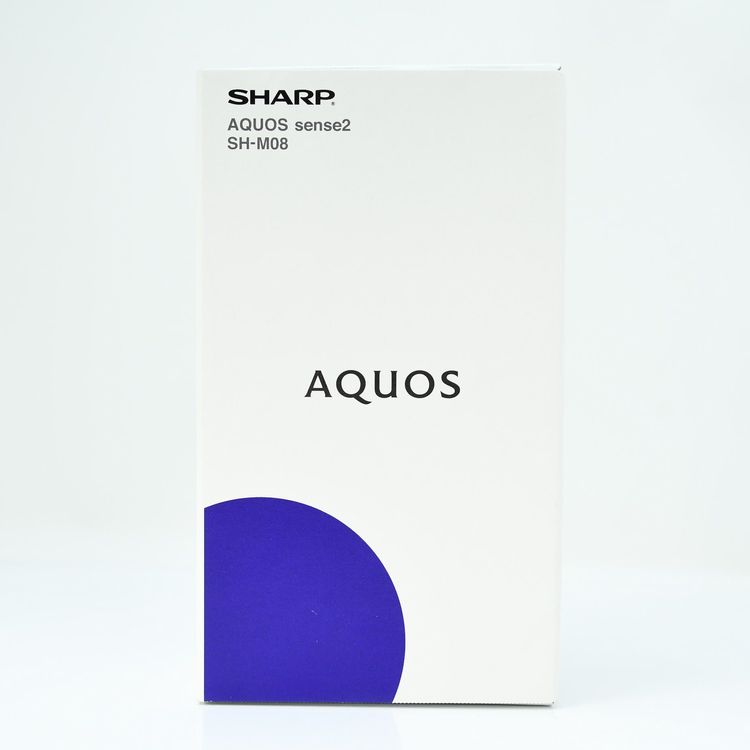 �������ɹ����վ����ʡ�SIM�ե꡼ AQUOS sense2 SH-M08 �����Х�֥롼