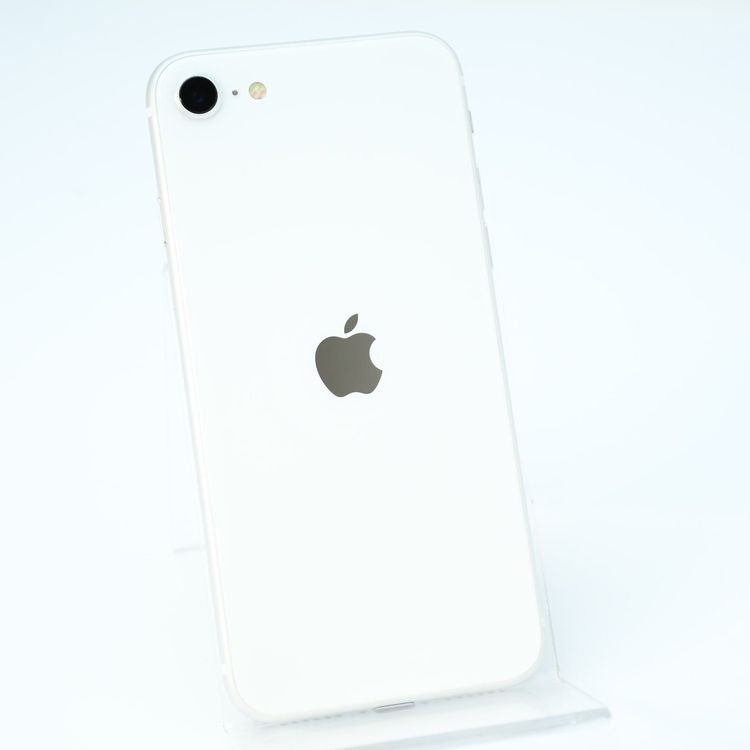 �����ʡ������Хåƥ꡼82���SIM�ե꡼ iPhone SE �裲���� 64GB �ۥ磻��