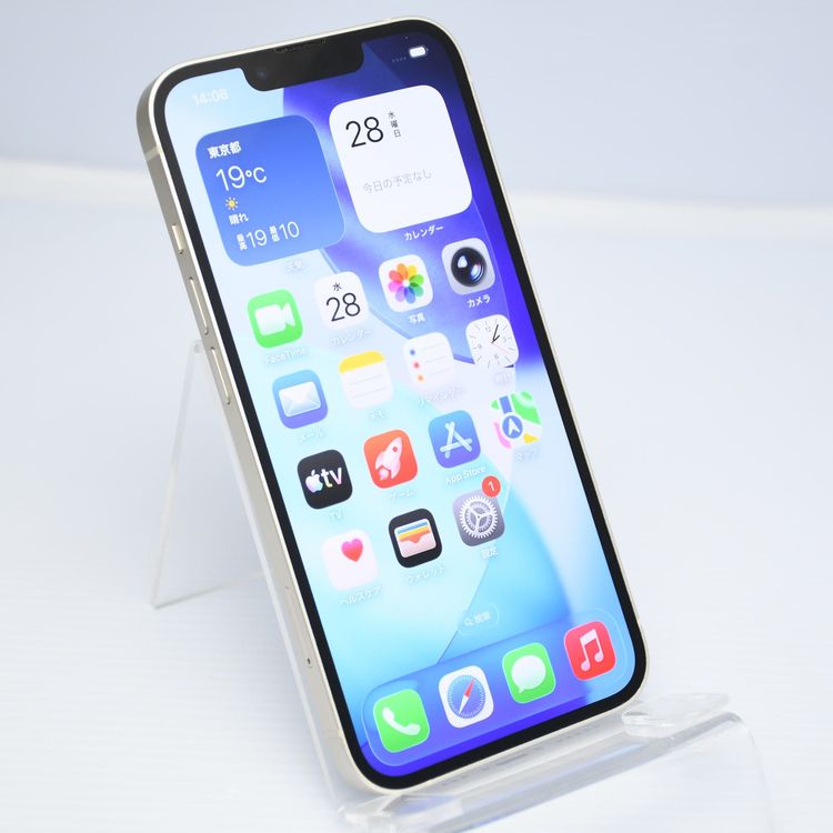 �����ʡ���°�ʴ�����SIM�ե꡼ iPhone 13 128GB �������饤��