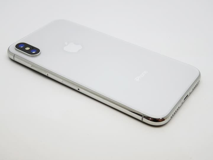 ムスビー｜3ヶ月長期保証付 iPhoneX 64GB シルバー SIMフリー【iPhone  