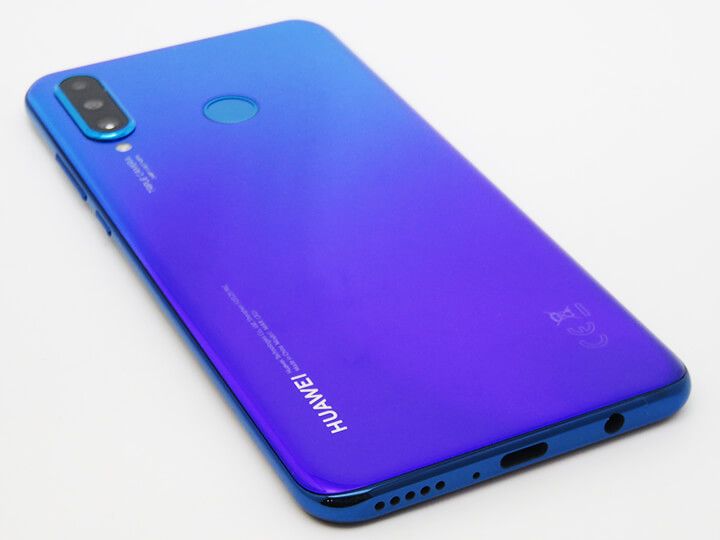 ムスビー｜3ヶ月長期保証付 HUAWEI P30 lite ピーコックブルー SIM  