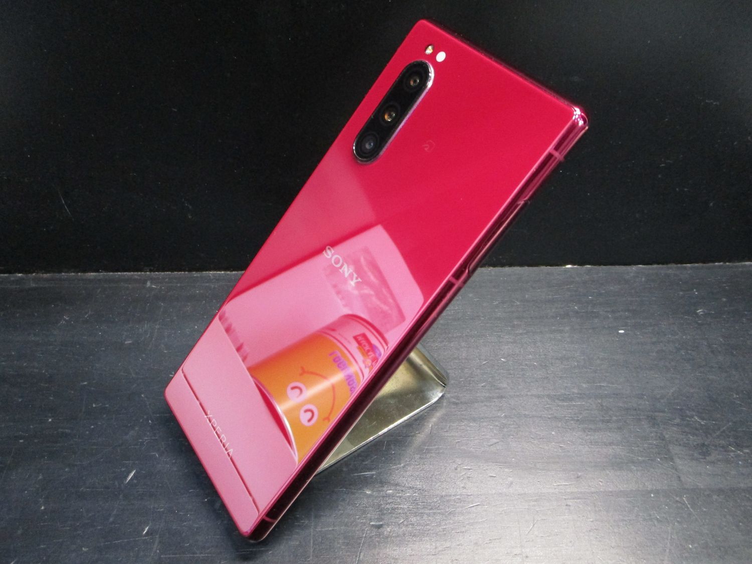 ムスビー｜au Xperia5 SOV41 Red 判定○一括済み SIMロック解除済 新品