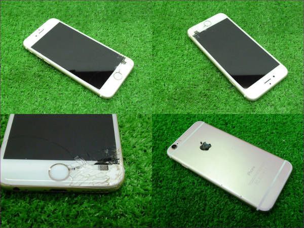 ムスビー｜ソフトバンク iP6 MG4J2 J/A 64GB ゴールド 〇 画面割れアリ 